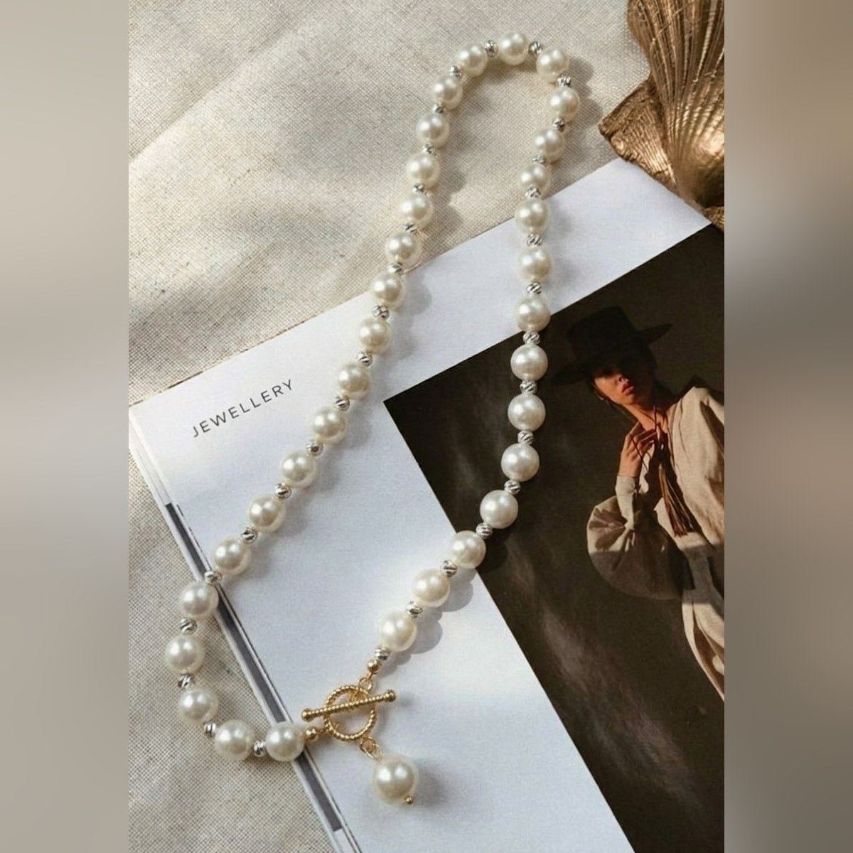 Collier Perlé